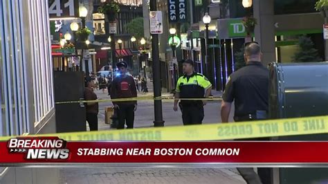 boston common stabbing|boston stabbing today.